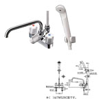 TOTO 浴室用バス水栓金具 壁付き2ハンドル混合水栓 TMH20-1A バス水栓