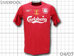 リバプール Liverpool 2004-2006 CL奇跡の逆転優勝 REEBOK
