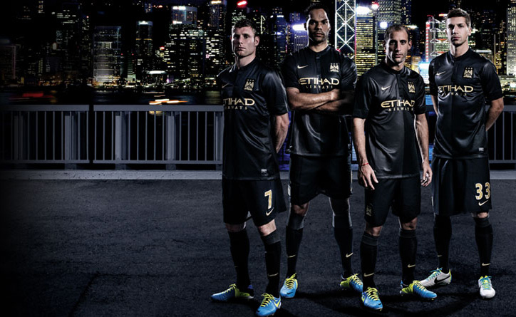 マンチェスターシティ 2013-2014 ユニフォームショップ NIKE