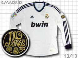 レアルマドリード 12/13 クラブ設立110周年 ユニフォームショップ real