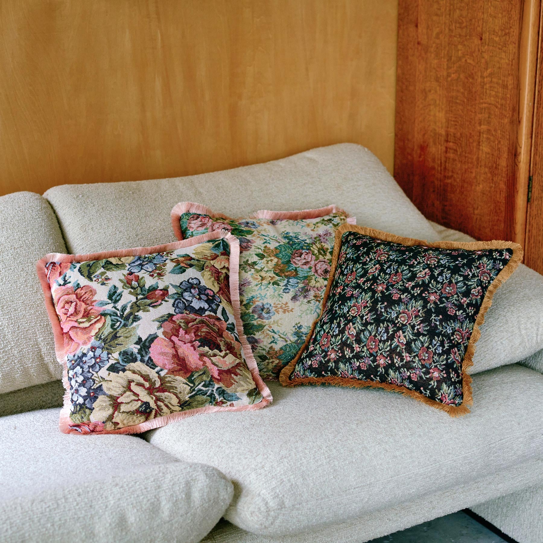 オリジナル・ゴブランクッション／スクエア｜クッション｜オルネ ド