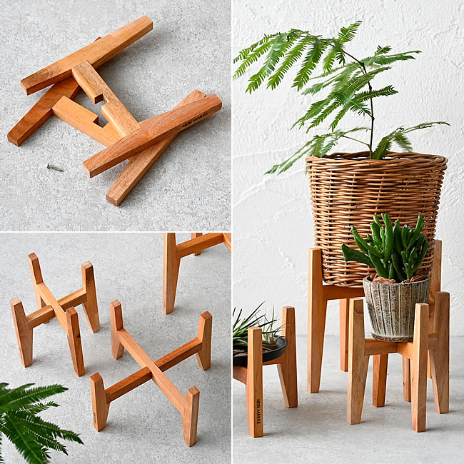 マホガニー ポットスタンド | ゼネラルストア オルネ