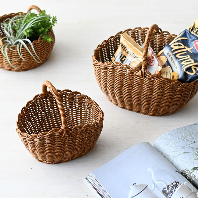 ユティル ワンハンドルバスケット | ゼネラルストア オルネ