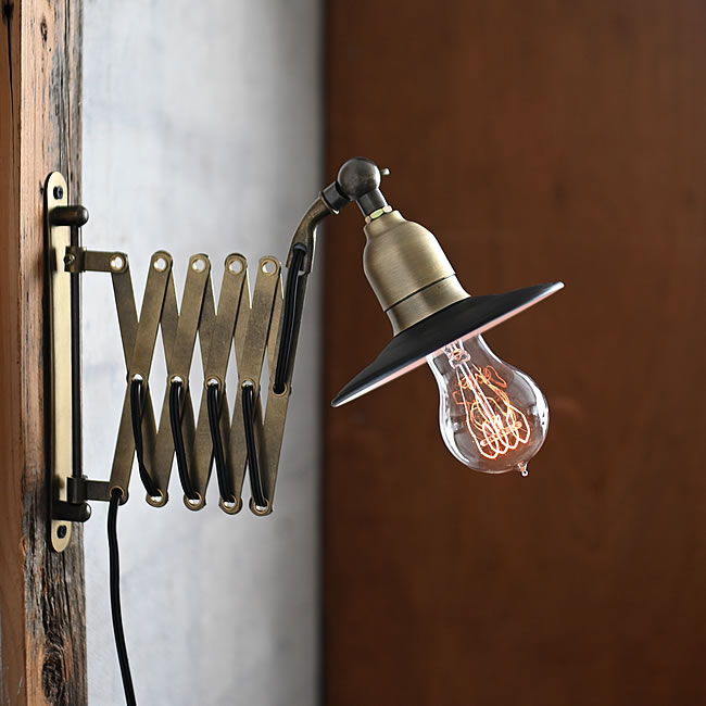 シザー ブラケットライト CABIN | ゼネラルストア オルネ