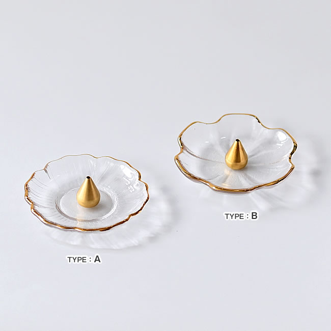 ガラスプレート お香立て | ゼネラルストア オルネ