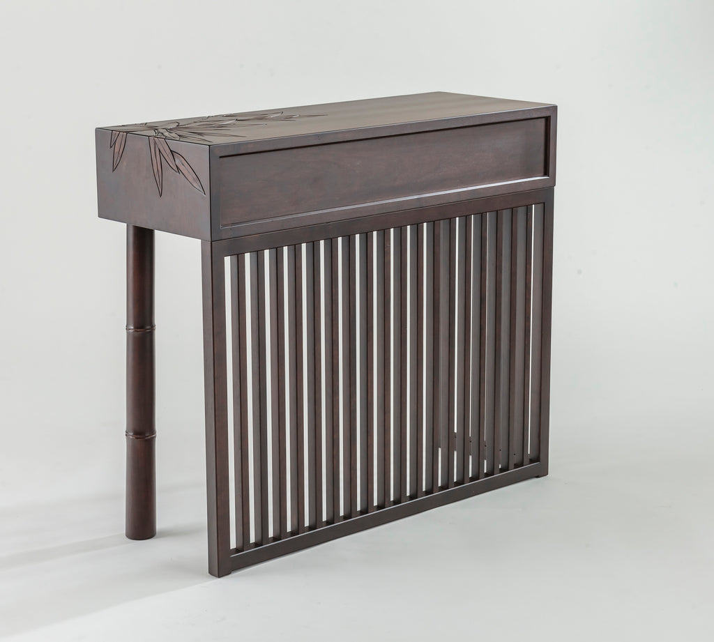 コンソールテーブル［コンソール4-竹-茶］ | 大坂屋家具店