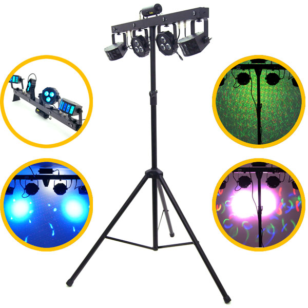 LEDライトにストロボとレーザーが一体化！】elite/LEDライト/LED Power