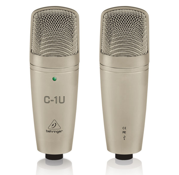 即納可能！コスパ最高のUSBコンデンサーマイク！】BEHRINGER