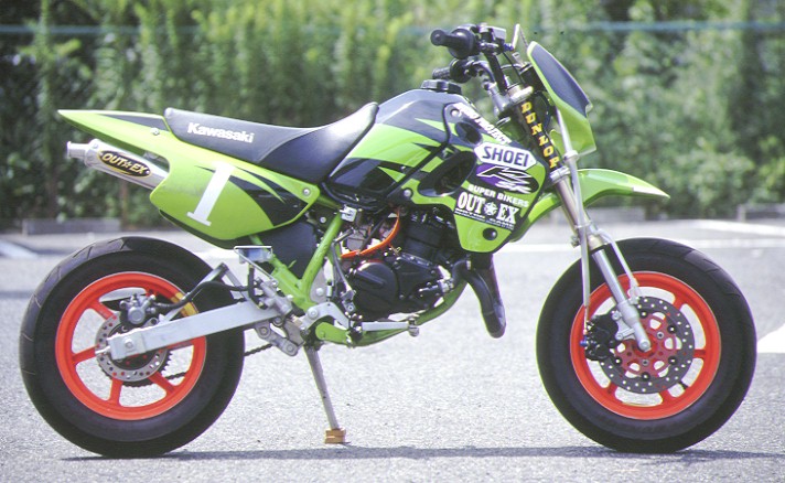 KSR用に加工済み NSR50ホイール前後 KSR用に加工済み NSR50ホイール前後