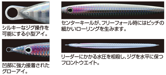 GJL－230 撃投ジグレベル | 株式会社オーナーばり｜海釣り仕掛け