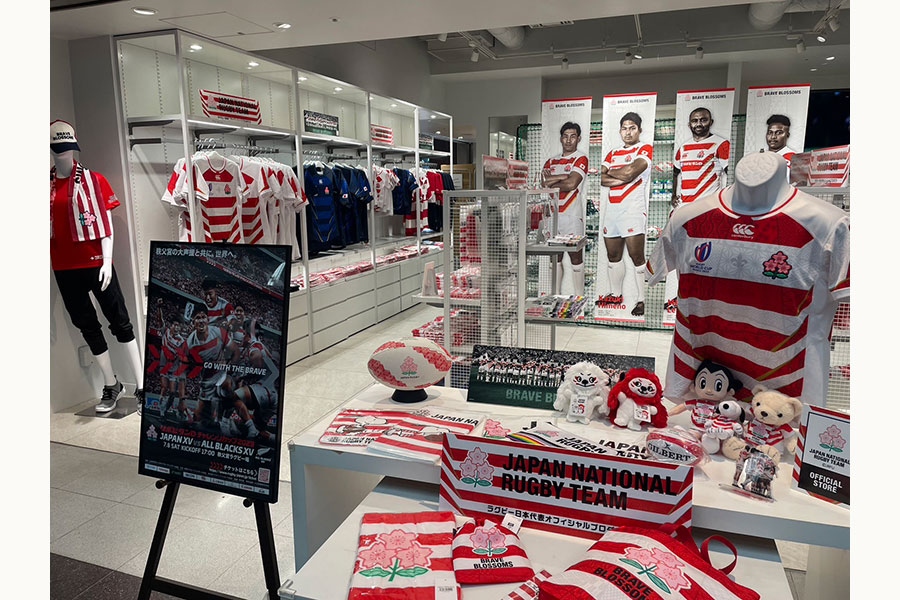 ラグビー日本代表の公式ポップアップストア、大阪・梅田に | Lmaga.jp