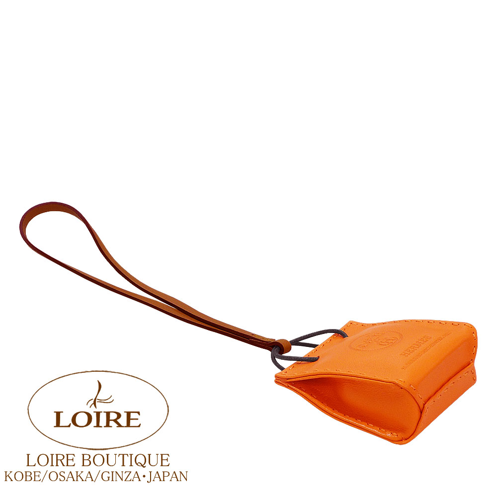 エルメス サックオランジュ　チャーム エルメスサックオランジュ バッグチャーム フー Y刻印(2020年頃)刻印