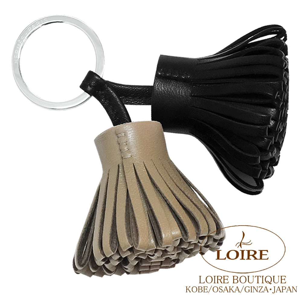 HERMES 新品カルメンエトゥープ 楽天市場】エルメス カルメン キーリング エトゥープ(白ステッチ