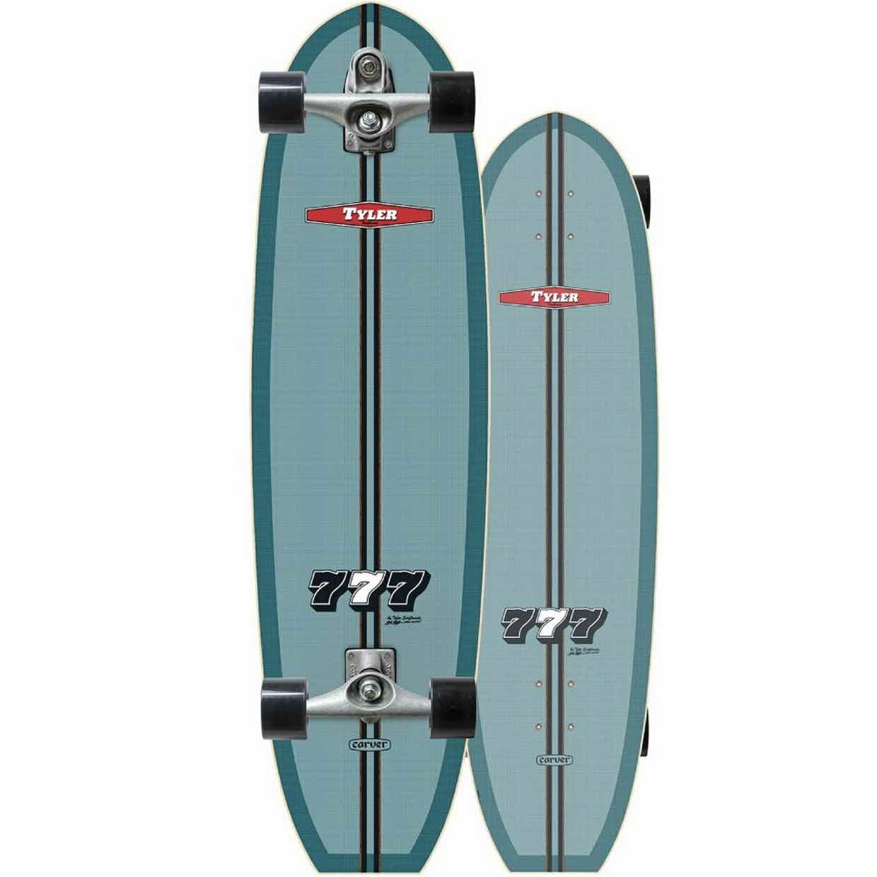 Carver Tyler 777 C7 Truck Surfskate Complete 10