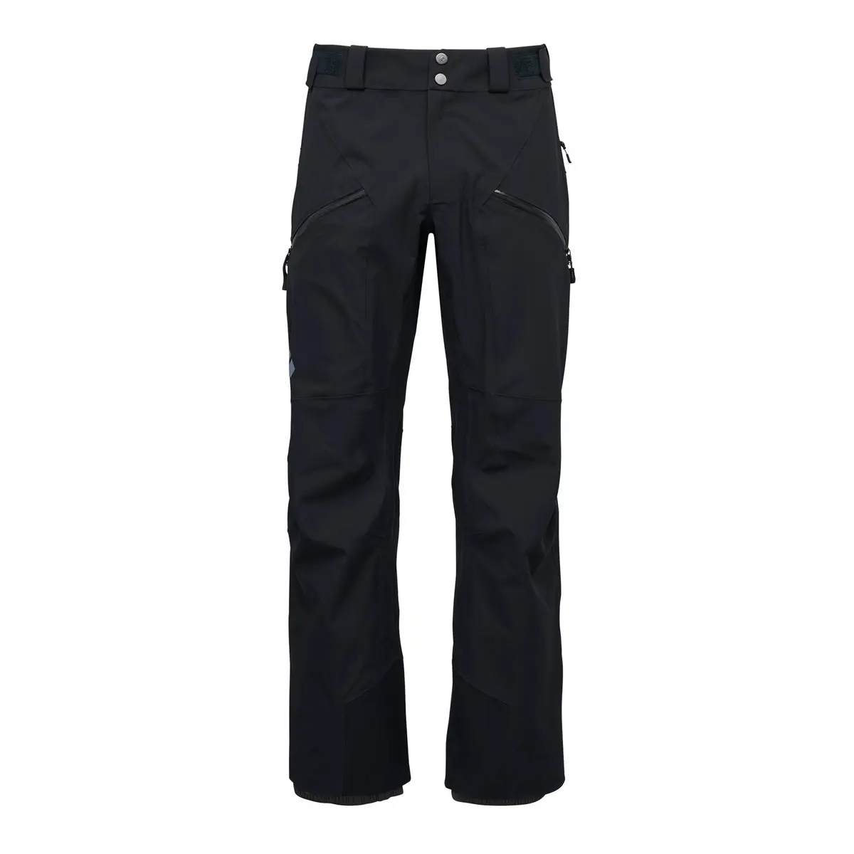 メンズ リーコンストレッチスキーパンツ(S ブラック): ブラック