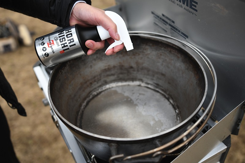 あの「ほりにし」がスプレーボトルに？今度は万能な洗浄スプレーになっ