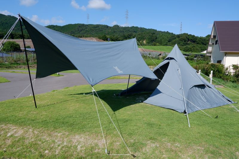 ONE POLE (L)、いつかのタープ、グランドシート 3点セット ONE POLE (L