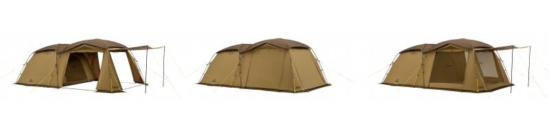 コールマンの2023年新作2ルームテントが登場！メンテナンス簡単で