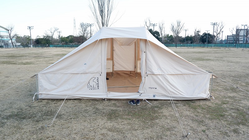 夏は涼しく冬は暖かいテント！北欧ノルディスクの「ウトガルド 13.2