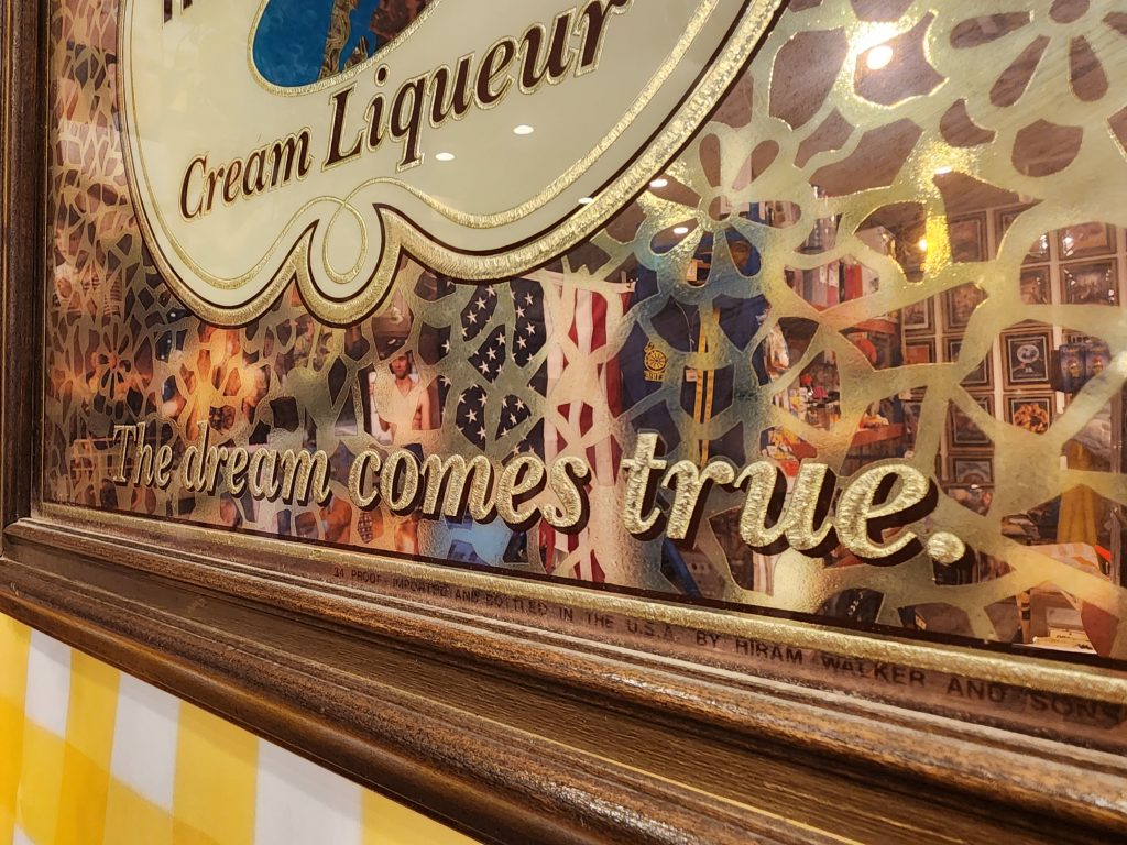 Haagen-Dazs（ハーゲンダッツ）』パブミラー 【千葉、鎌ケ谷大仏から