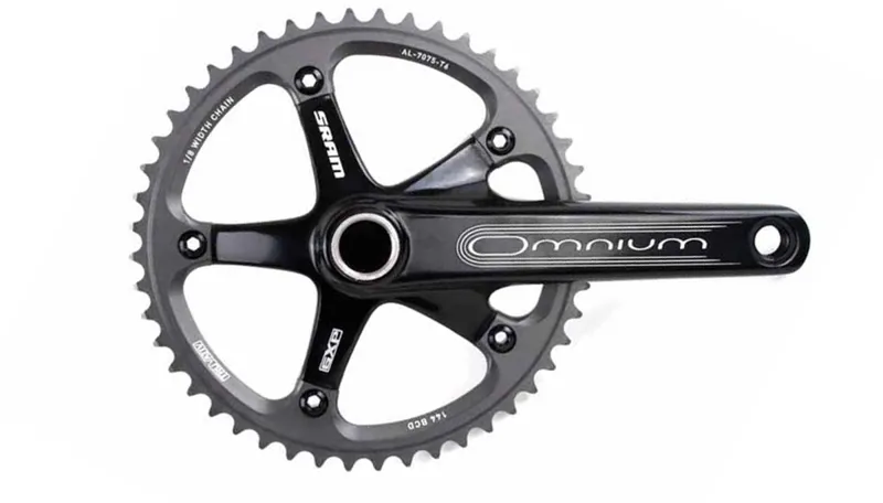 Sram Omnium Track 165mm 48T Chainset Black
