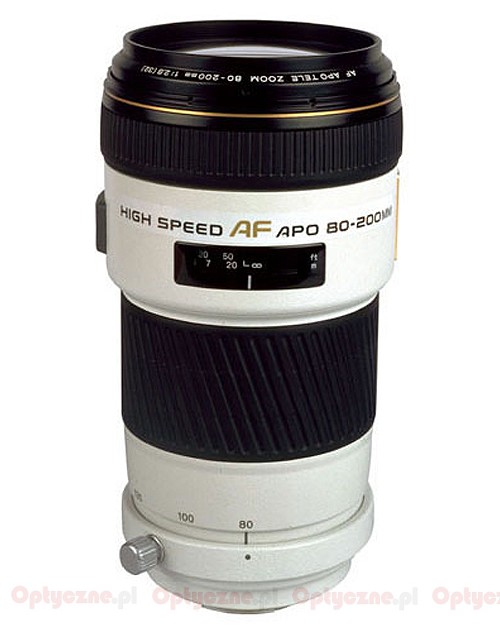 Konica Minolta AF 80-200 mm f/2.8 APO G - LensTip.com