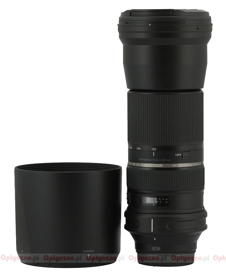 Tamron SP 150-600 mm f/5-6.3 Di VC USD review - Build quality and