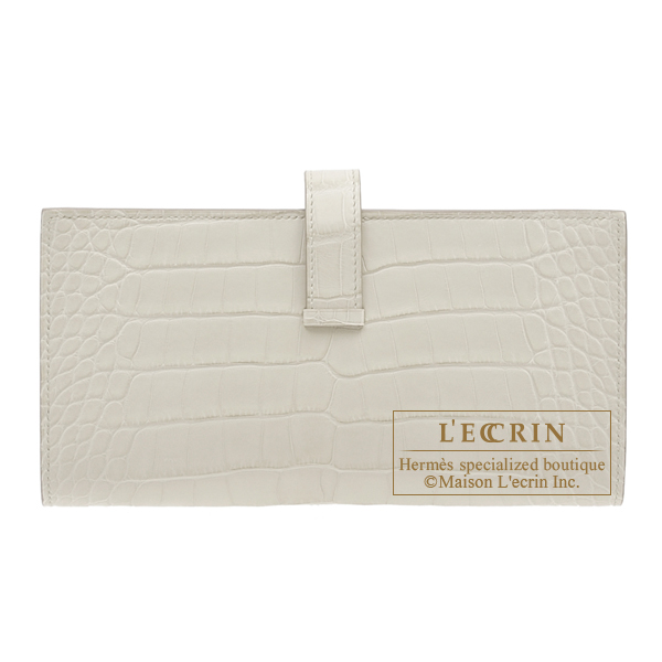 エルメス ベアンスフレ ベトン クロコダイル アリゲーターマット