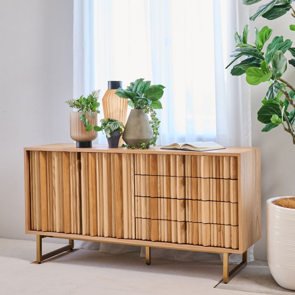 コンサーティーナ ネイチャー 146x40cm キャビネット/ サイドボード