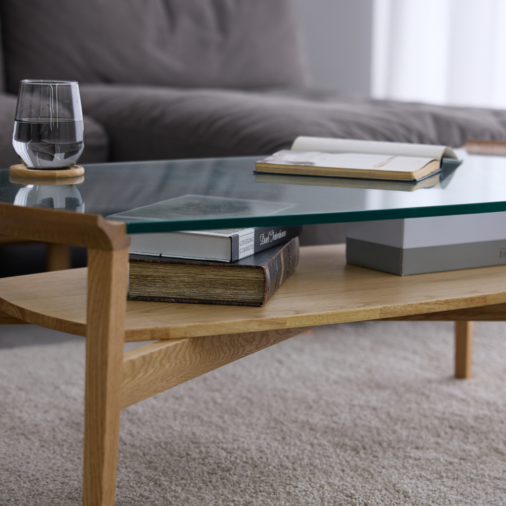 ルーラⅡ 110センターテーブル - ローテーブル・リビングテーブルの