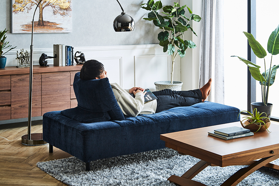 NESSO（ネッソ）ソファ TYPE D（本体：ES01） - ローソファ・フロア