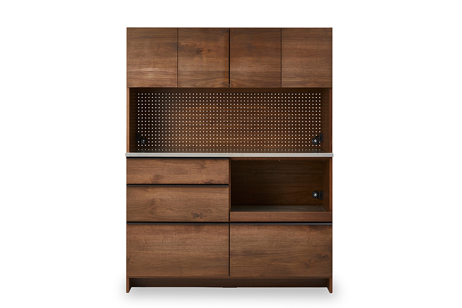 廃番】素材感を活かした本格派ダイニングボード - 食器棚・キッチン