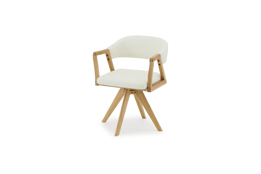 木製 回転式チェア - ダイニングチェアの通販 ｜リビングハウス【公式