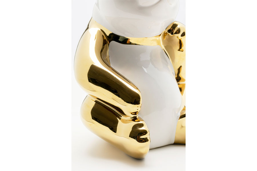 パンダ ゴールド 19cm デコフィギア * - オブジェ・置物の通販