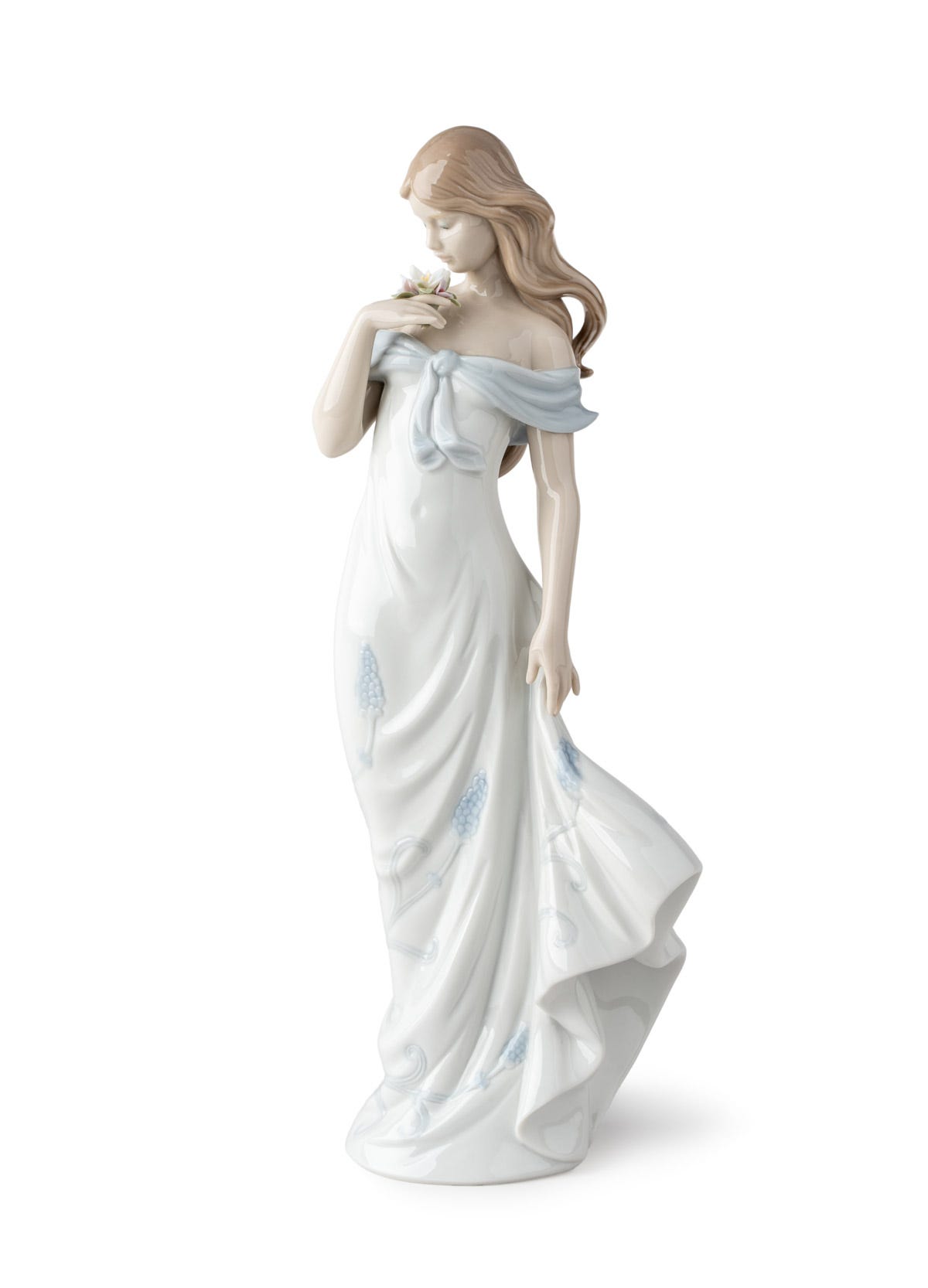 A Flower's Whisper Woman Figurine | Lladró® USA