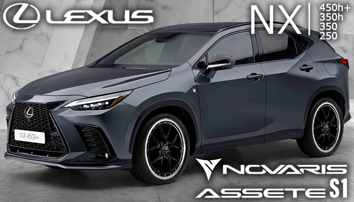 レクサスNX 20系用 ホイール＆タイヤセット(ノヴァリス アセット S1