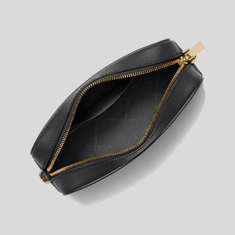 MICHAEL KORS Ginny Leather Crossbody Bag Black 32F7GGNM8L