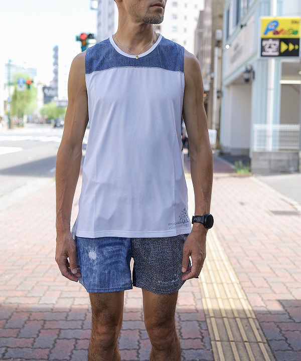 陸上用シャツ MMA Big Dot Racing Sleeve-less MMA Racing Sleeve-less