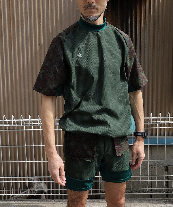 リョウゲン/RYOGEN DEAD LEAF MOCK NECK H/S TEE（全3色