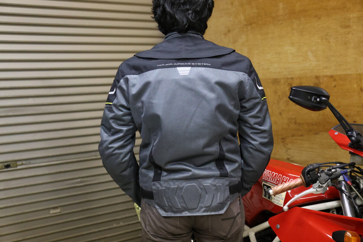 最高峰の安全がより手軽でリーズナブルに！バイク用エアバッグhit-air