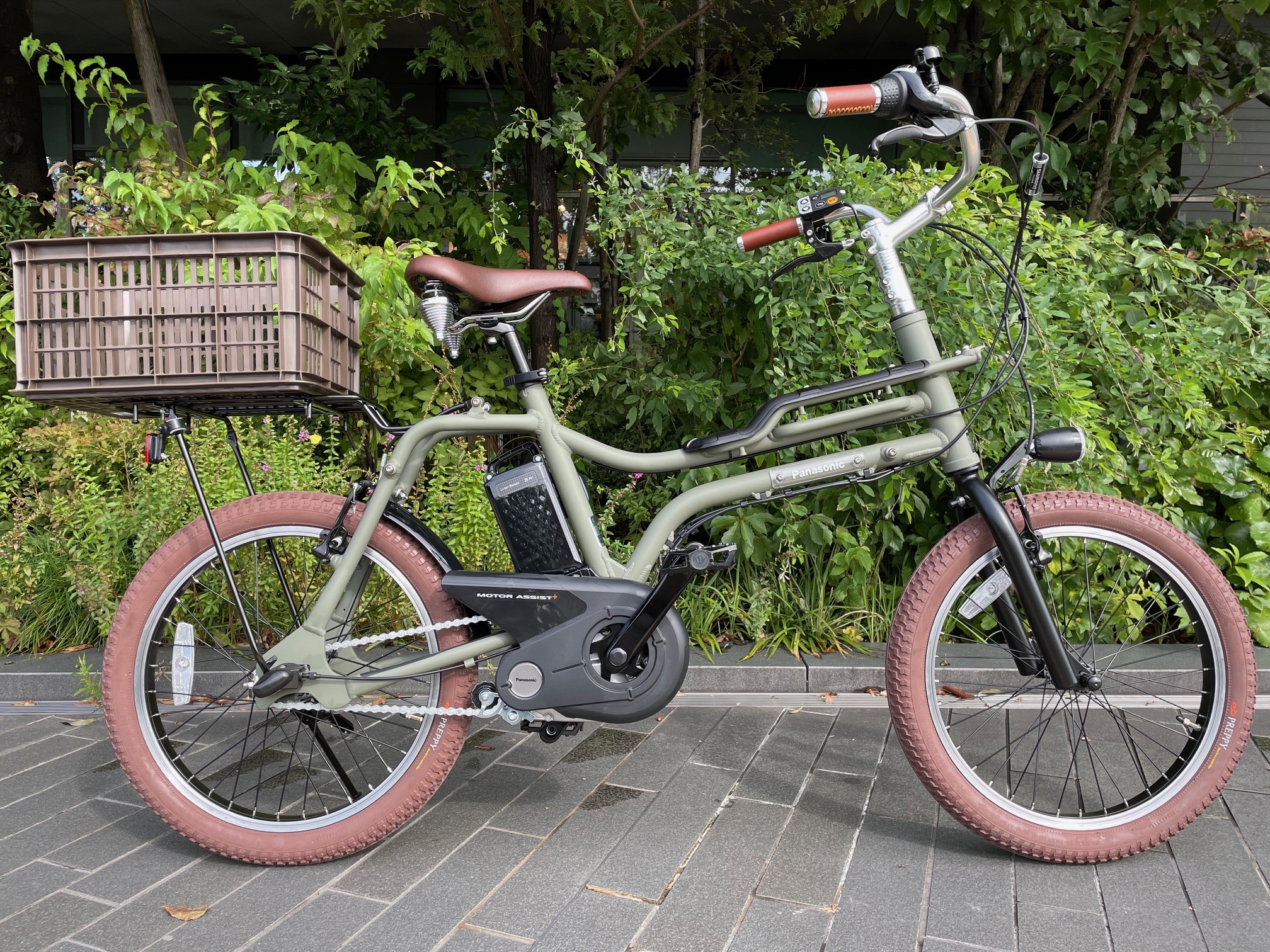 e-bike×カスタム】パナソニック『EZ』チョコレートカスタム | モトベロ