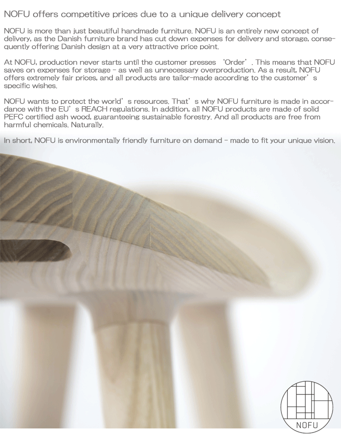 NOFU ノフ デンマーク スカンジナビア デザイン 北欧家具｜問屋卸し