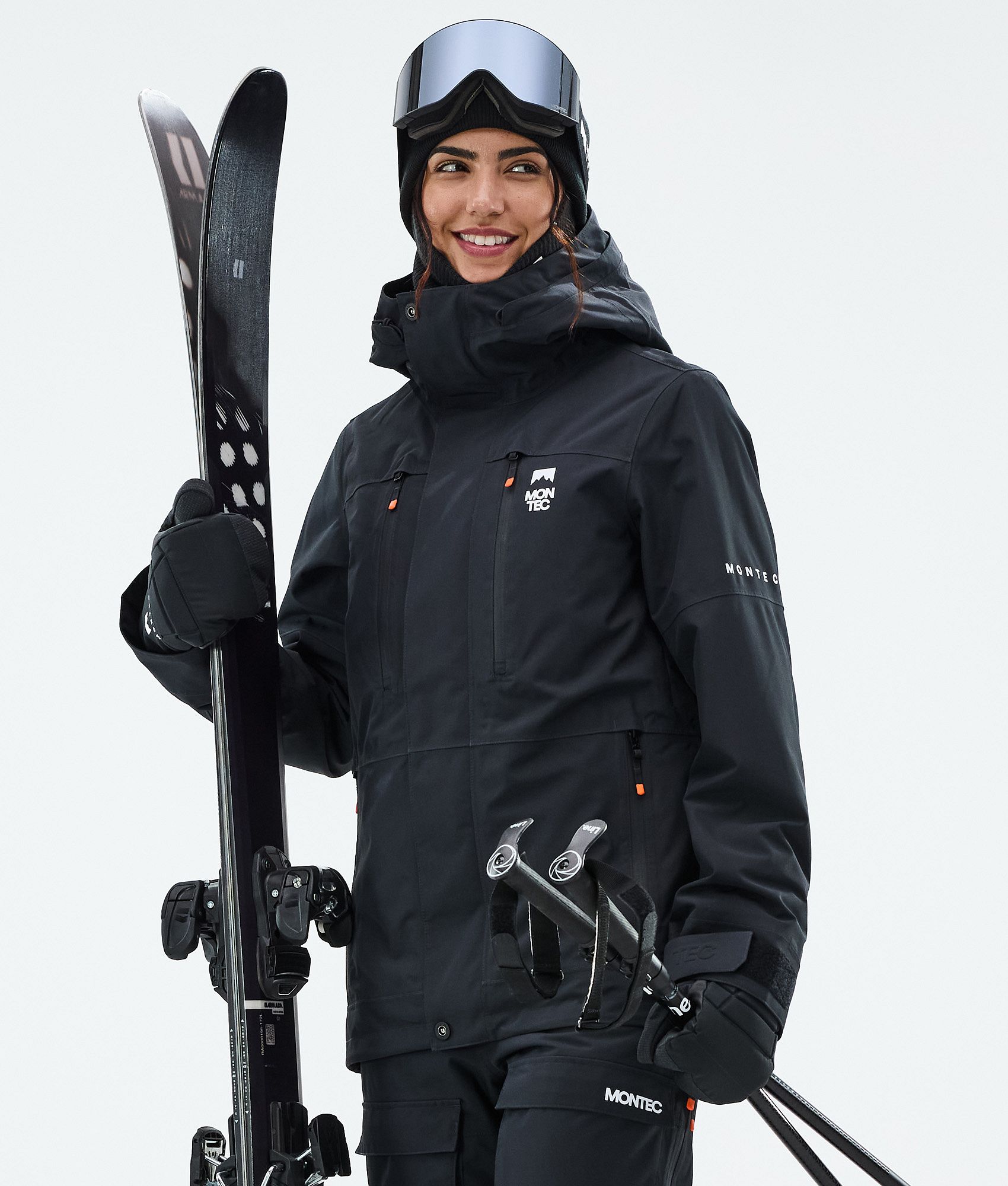 Montec Fawk W Ski Jacket Women Black | Montecwear.com