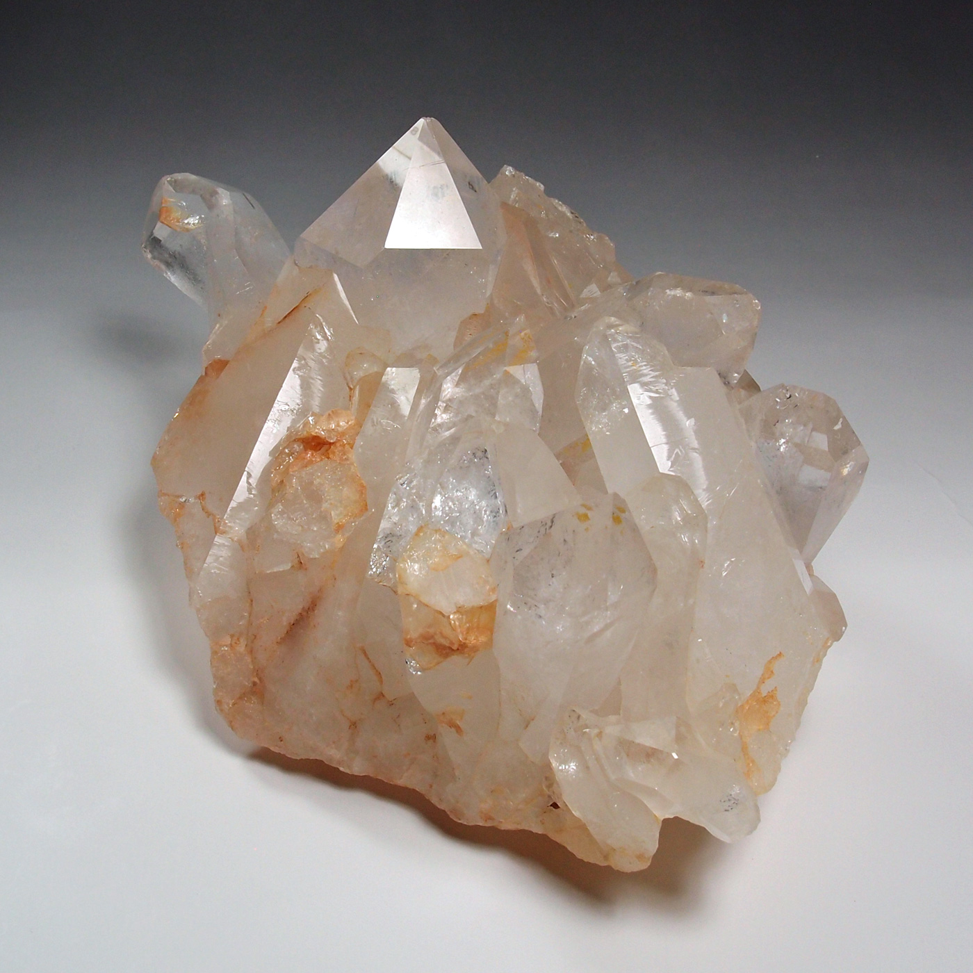 NPS132T 山梨県乙女鉱山産水晶原石（群晶） 水晶・天然石専門店ムーン