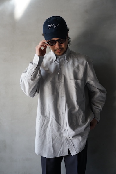 COMOLI オックスBDシャツ ストライプ size1