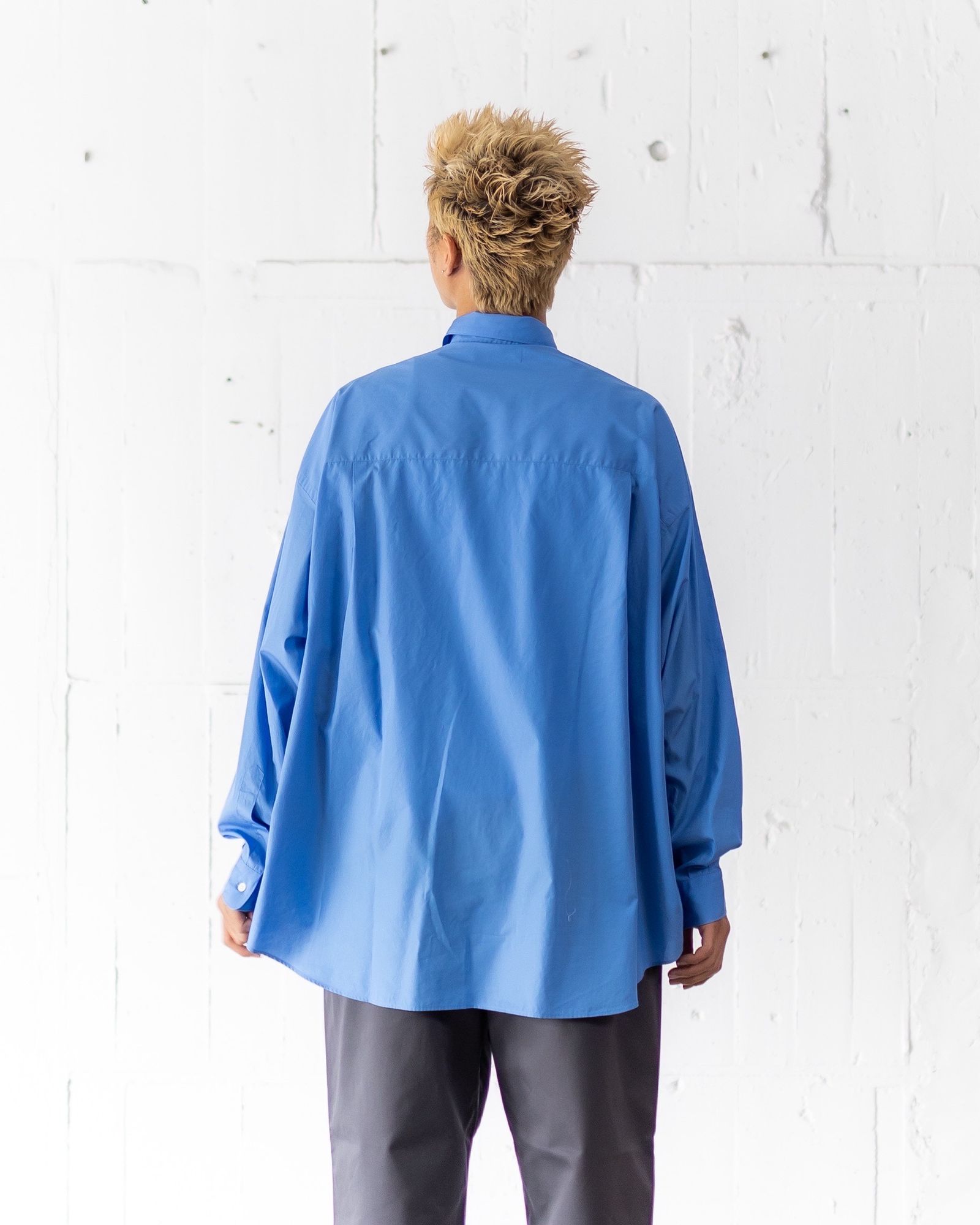 Graphpaper - グラフペーパーシャツ Broad L/S Oversized Regular