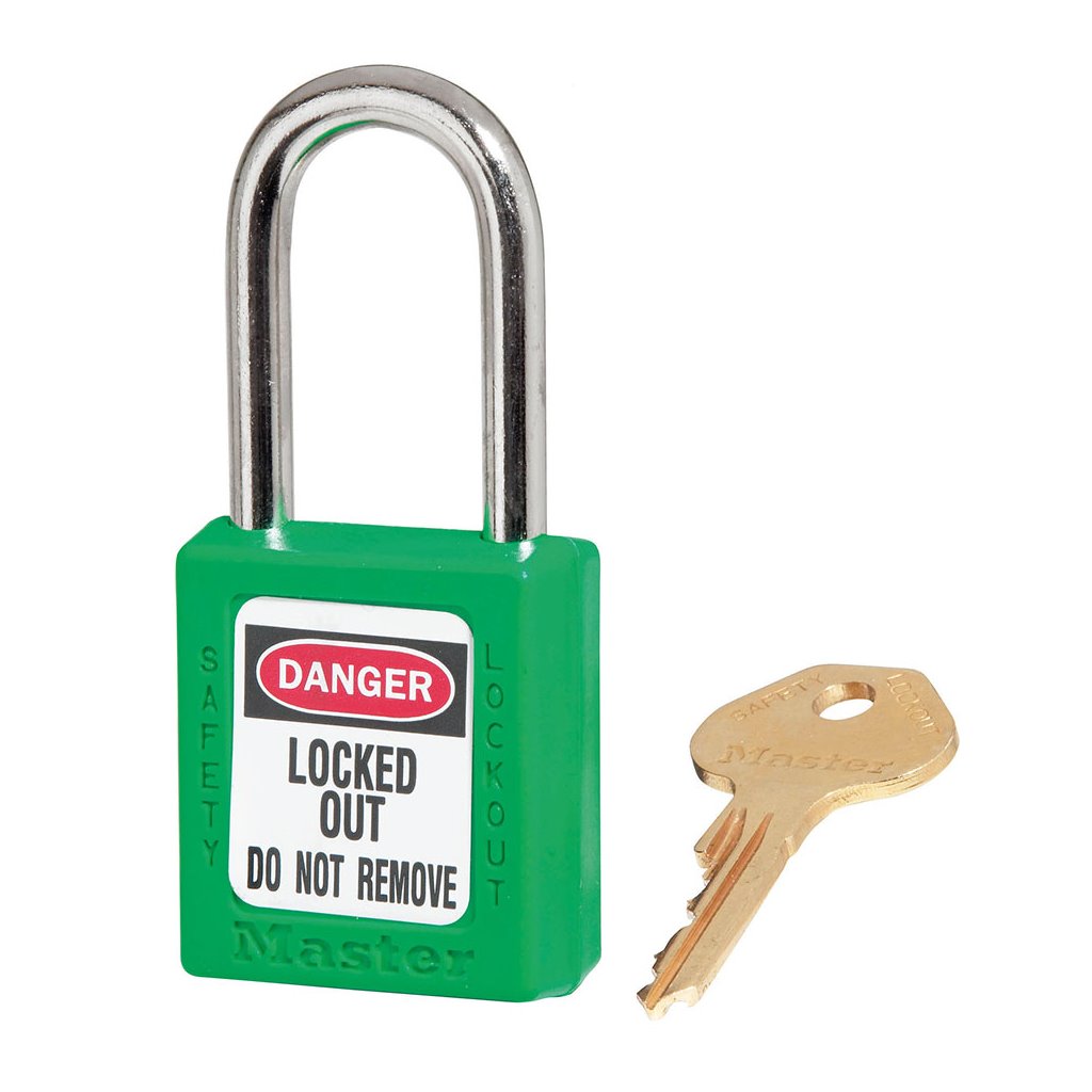 Master Lock Padlock Red Zenex 410KA-RED