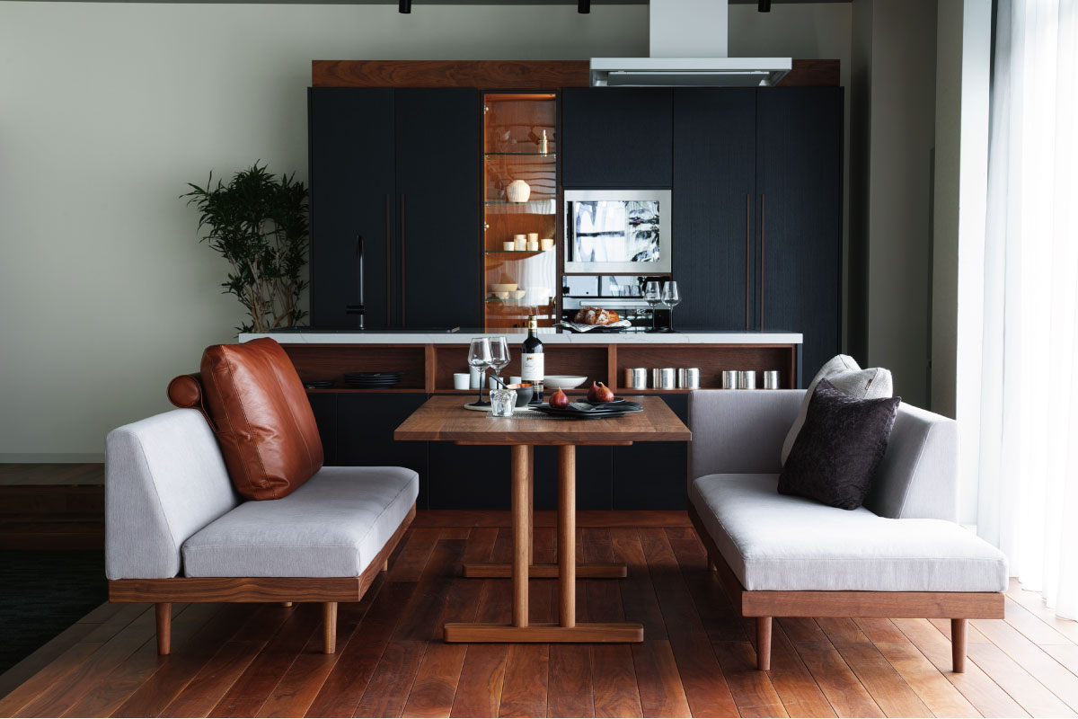 CHILL LOW DINING TABLE(幅140cm × 奥行80cm)の通販 / マスターウォール