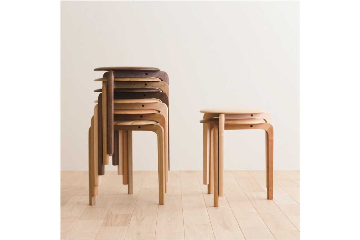 LISCIO stool(3本脚)の通販 / マスターウォール