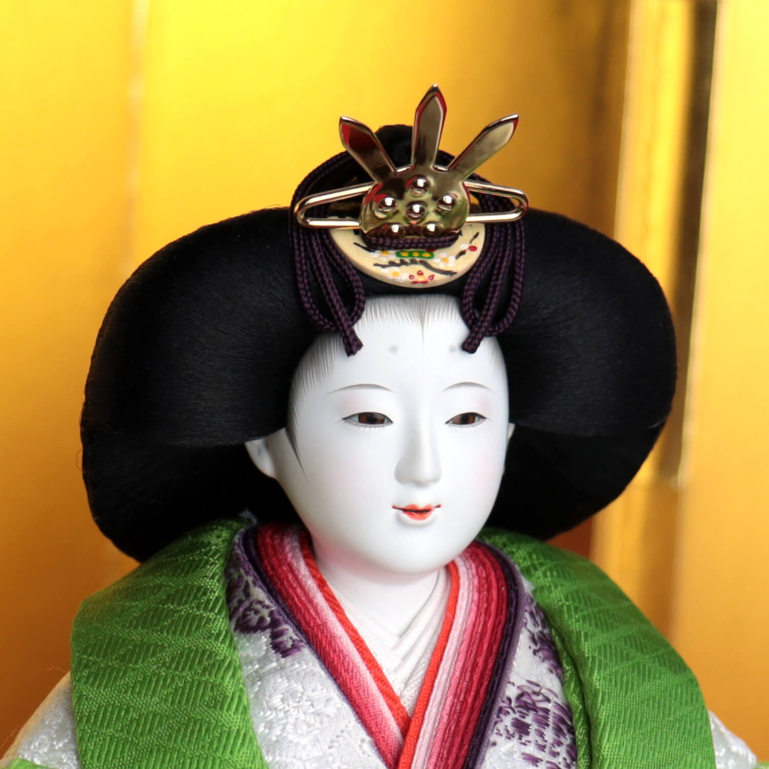 雛人形 最高級 京製 ひな人形 おひなさま 平安雛幸 京九番 立雛 正絹